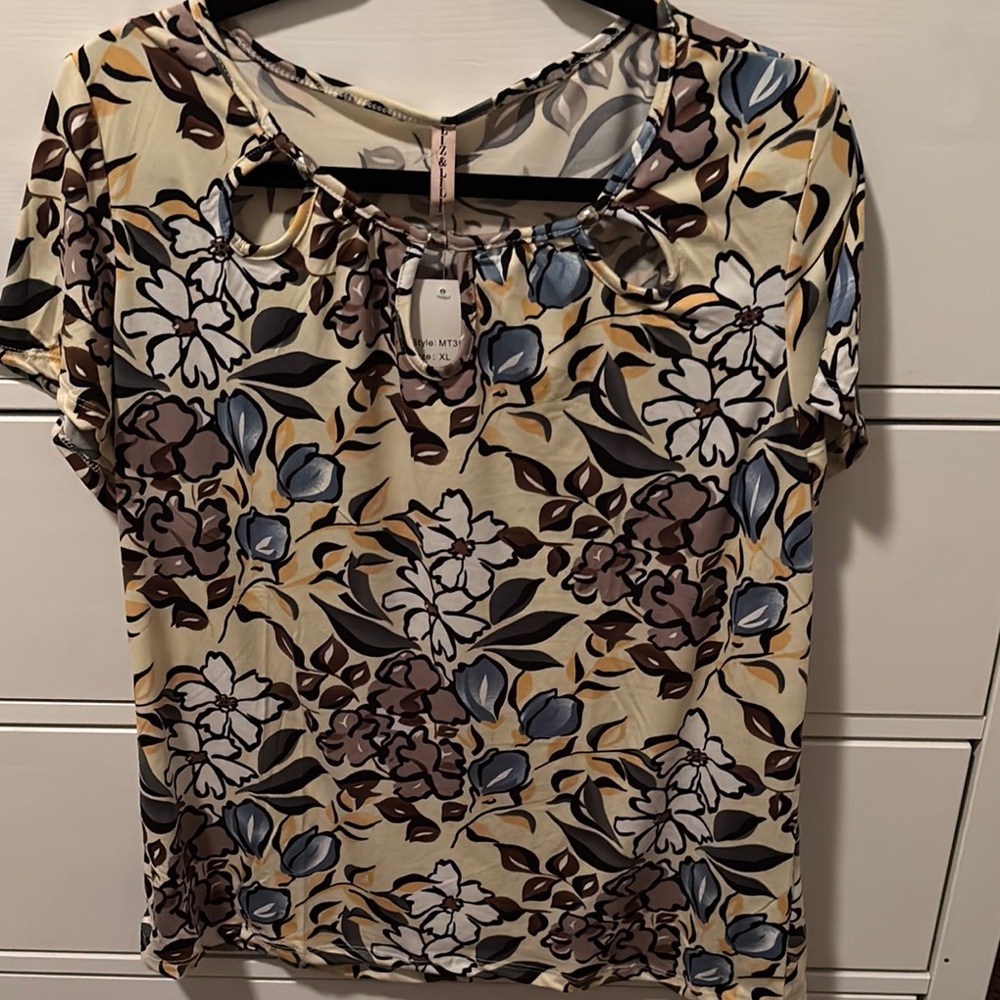 Floral Print Blouse